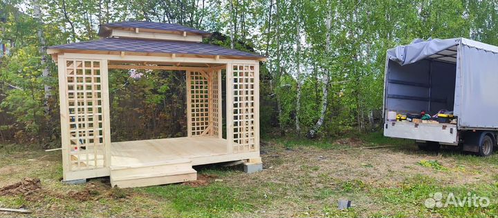 Беседка для дачи