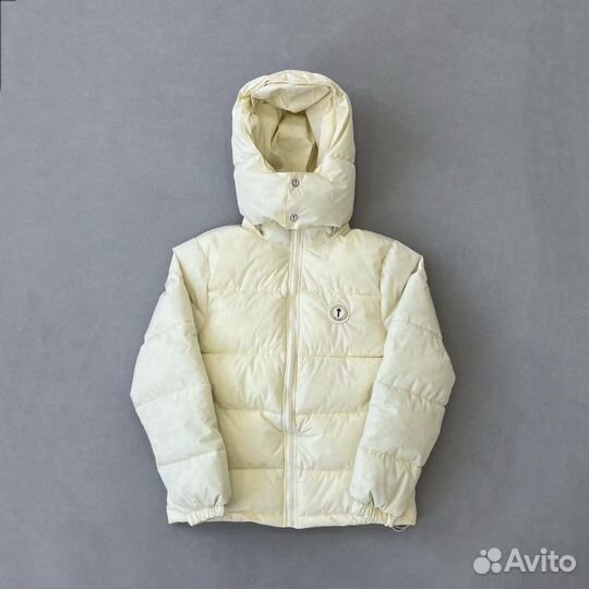 Демисезонная куртка Trapstar бежевая