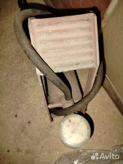 Советский ножной насос