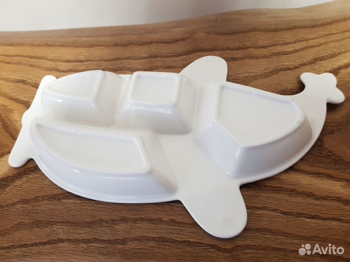 Тарелка детская керамическая 