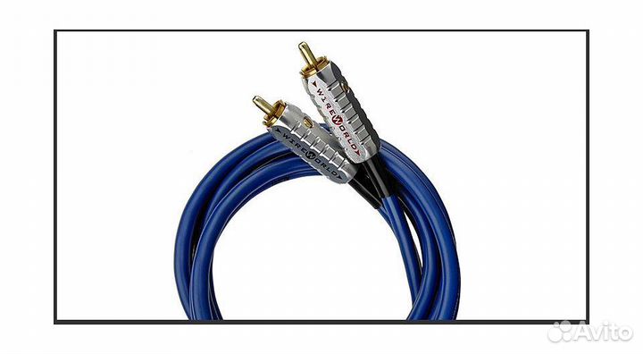 Кабель Wireworld Luna 7 RCA стерео, NAD viso hp50