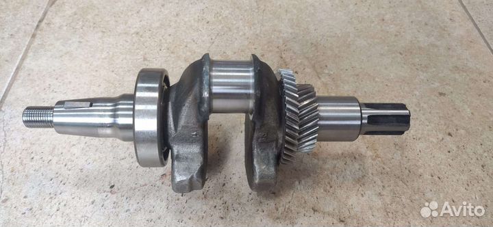 Коленвал двигателя BR-192FG под шлицы