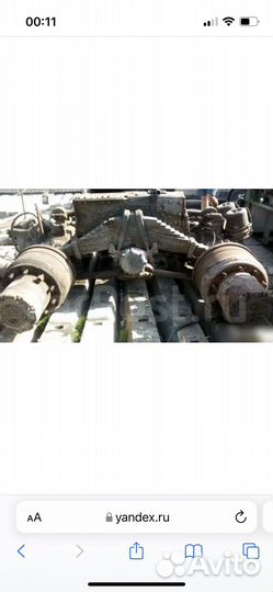 Задняя телега маз