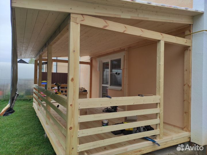 Строительство терасс и веранд