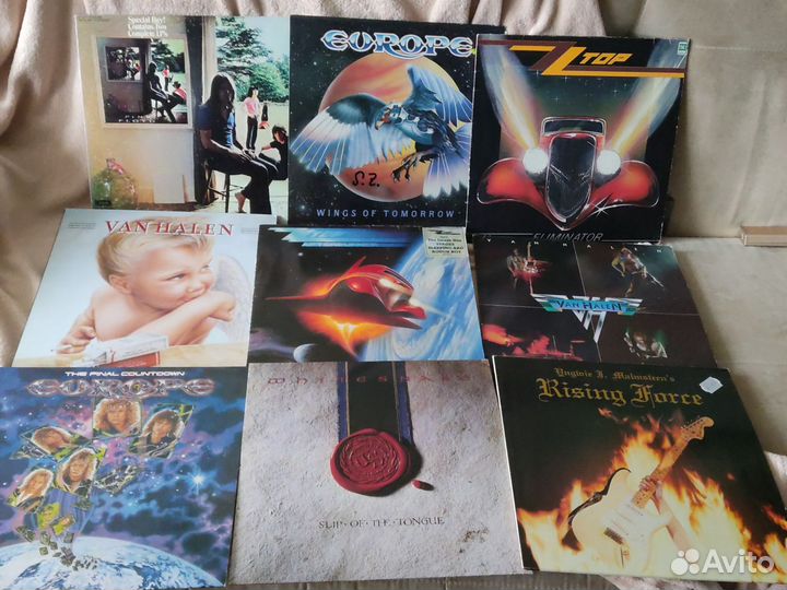 Пластинки виниловые