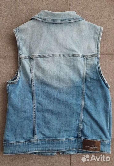 Джинсовый жилет zara для девочки