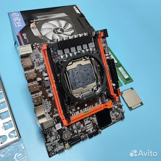 Комплект Материнка+Проц 8 Ядер+16Gb DDR4