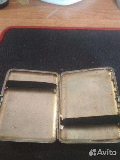 Портсигар серебряный 875 проба