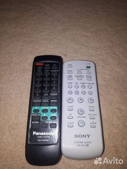 Пульт ду panasonic sony