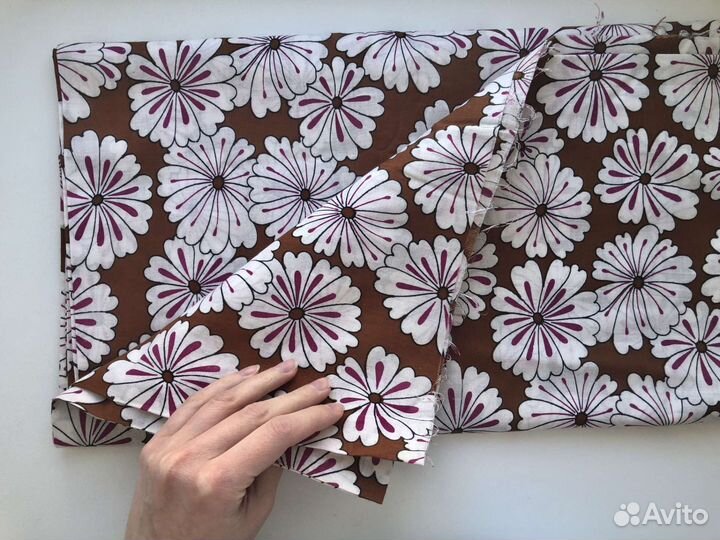 Советская ткань хлопок