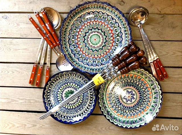 Узбекская посуда ляган