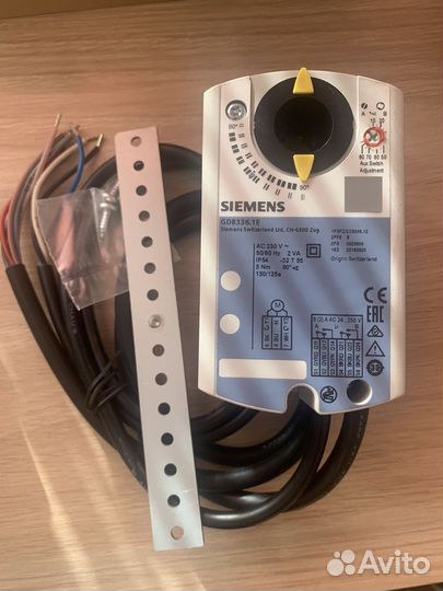 Привод воздушной заслонки Siemens GDB336.1E