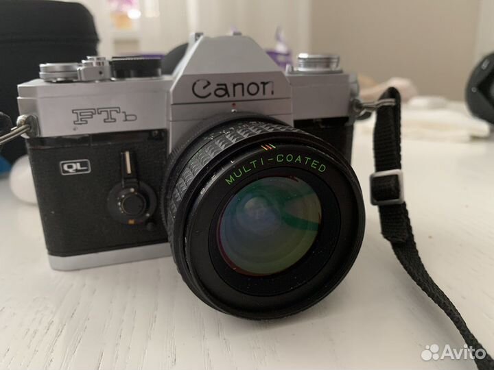 Canon FTb+объективы и пленка orwo Chrom UT21