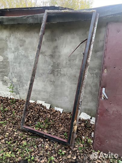 Дверь железная с коробкой