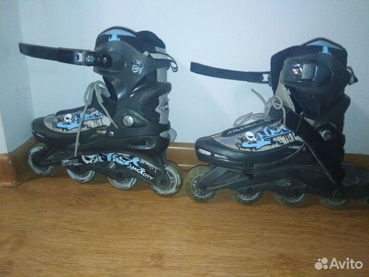 Раздвижные ролики 34-37 р-р и защита