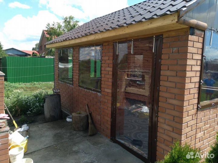 Мягкие окна на дачу