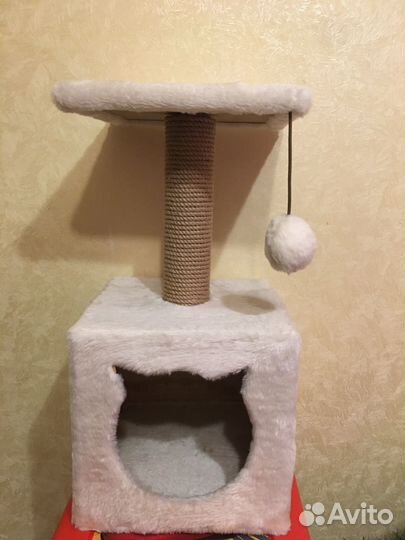 Когтеточка домик для кошки