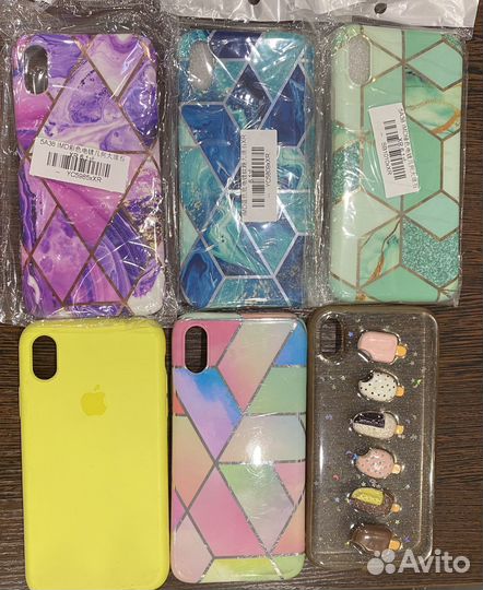 Продам 6 чехлов в одни руки для Apple iPhone хr