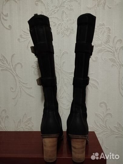 Зимние женские сапоги 38 натуральная кожа