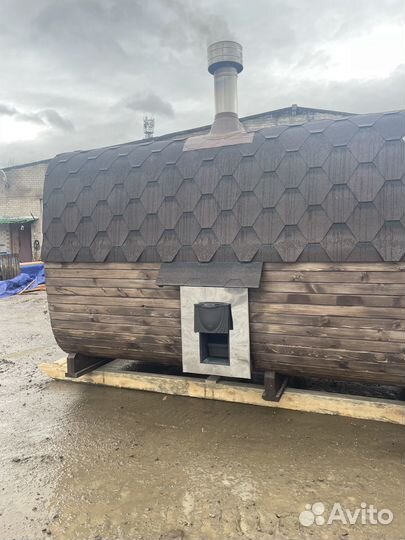 Готовая Баня-Бочка