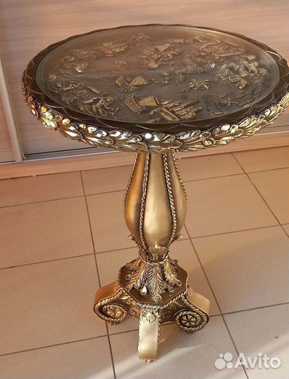 Столик круглый Барокко