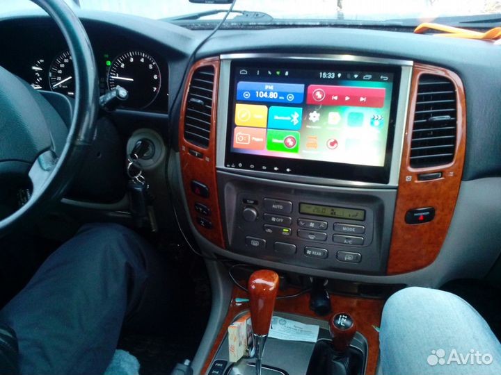 Штатная магнитола Toyota Land Cruser 100/ Lexus LX