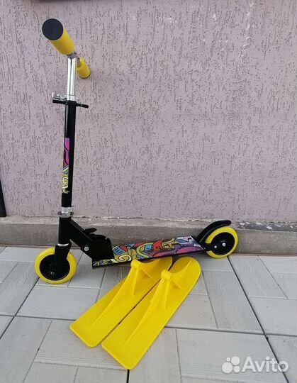 Самокат снегокат