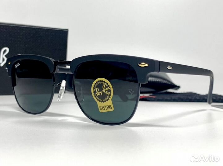 Очки Ray Ban Clubmaster черные