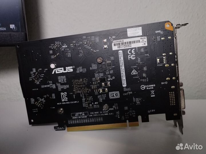 GTX 1050 Asus Phoenix Игровая видеокарта