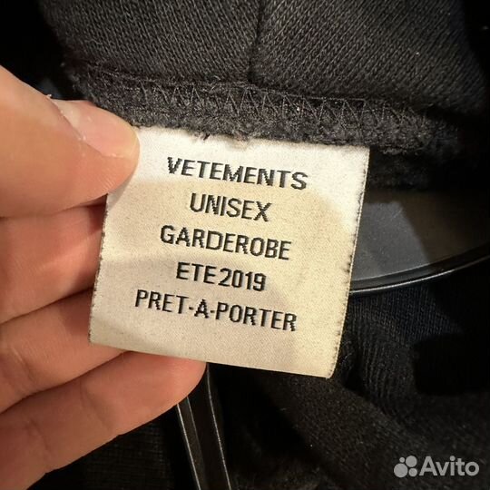 Vetements худи cartoon оригинал