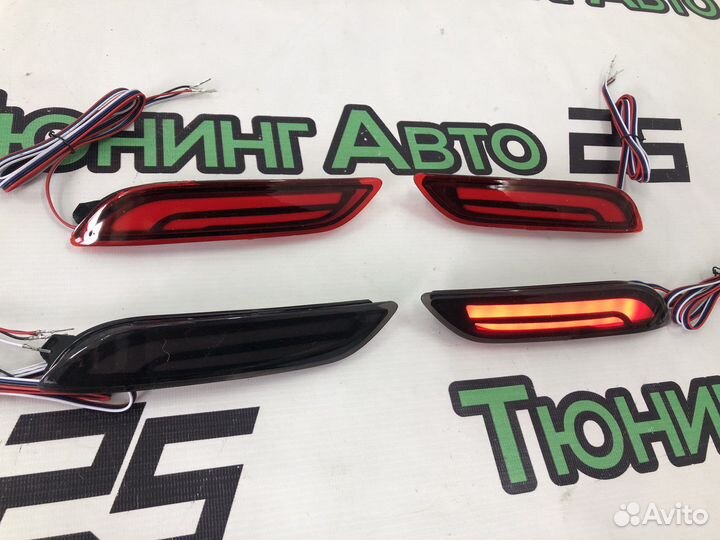 Катафоты (фонари) в задний бампер Toyota Camry 70