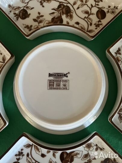 Менажница из фарфора