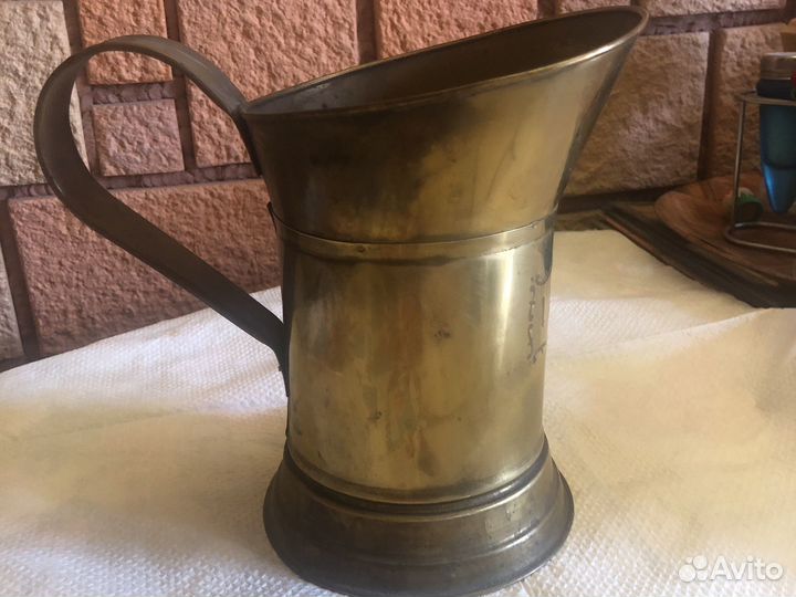 Старинный медный ковш