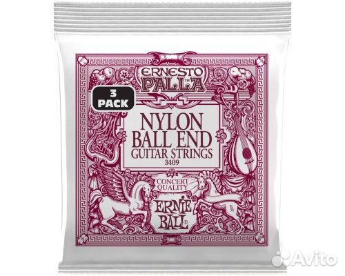 Струны для классической гитары Ernie Ball 3409