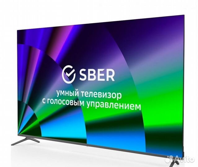 Телевизор Sber 65 qled SMART wifi