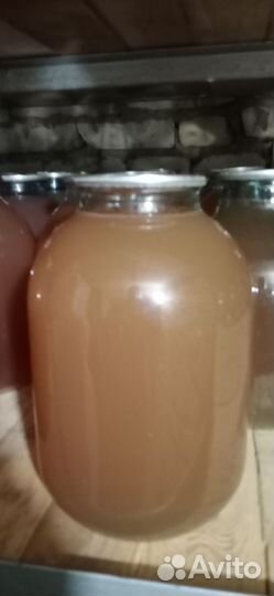 Сок яблочный домашний