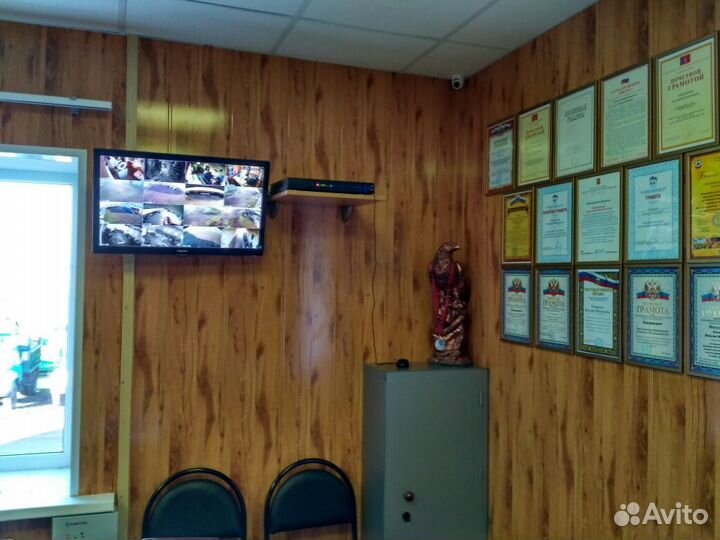 Установка видеонаблюдения