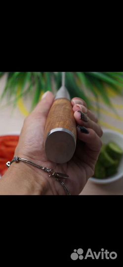 Шеф нож ручная работа Дамасская сталь