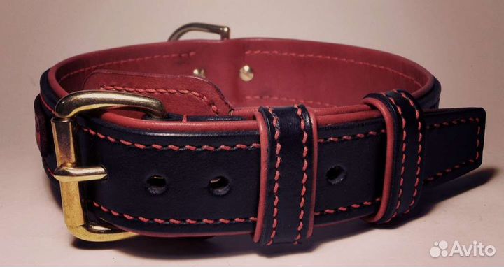 Кожаный ошейник