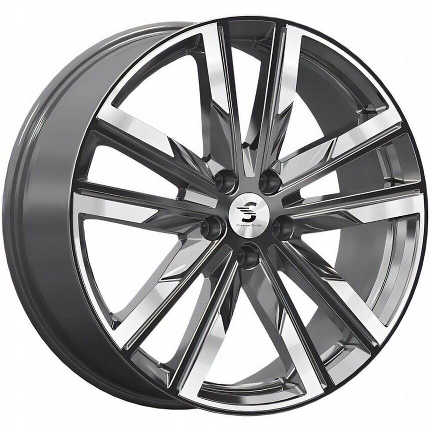 Диски skad Premium Series кр014 8x20 5x108 ET46 D63.3 Diamond gloss graphite