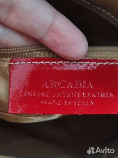 Сумка женская нат. кожа Arcadia (Италия)