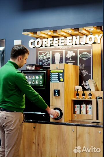 Кофейня самообслуживания с Jetinno JL24