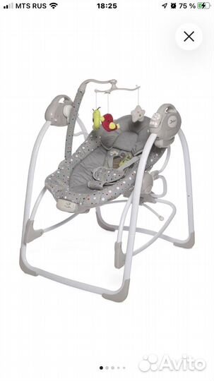 Качели чехол Jetem Flappy 2 в 1 с адаптером, серый