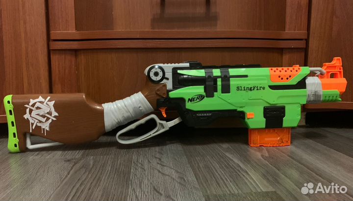 Бластер nerf