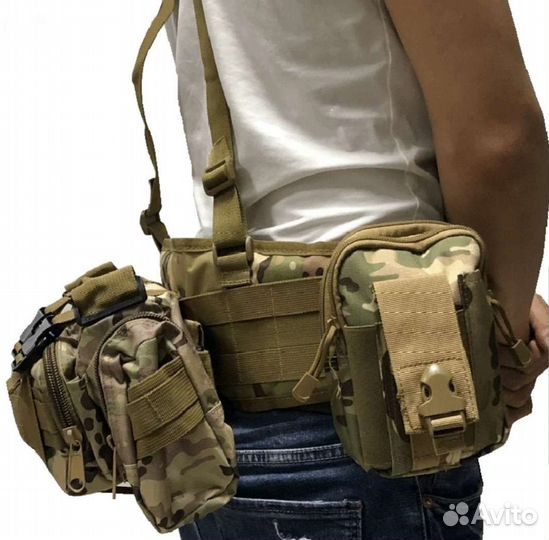 Разгрузочный пояс укомплектованный Molle