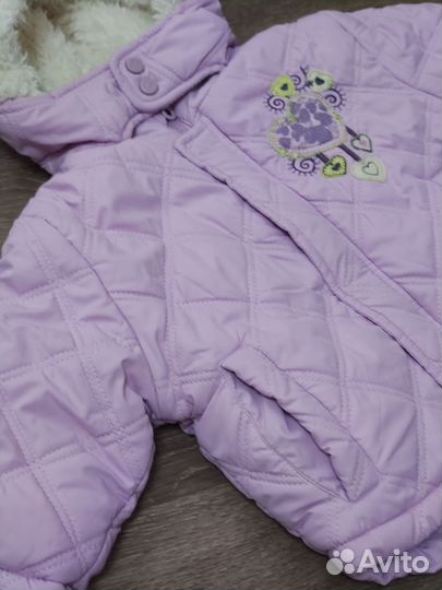 Демисезонный костюм для девочки 68