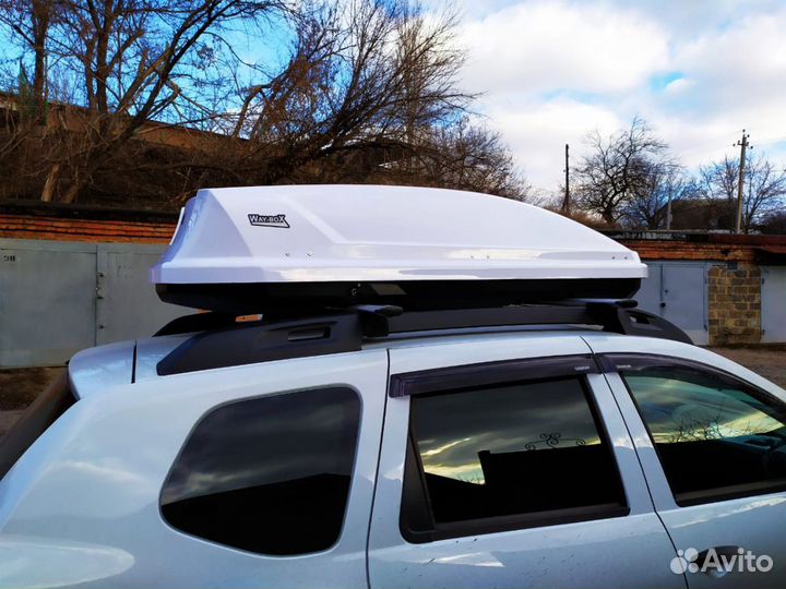 Автобокс Way-box 520 литров белый