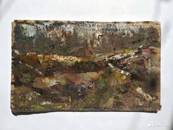 Картина, этюд маслом, живопись, пейзаж, масло,этюд