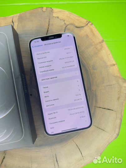iPhone 12 pro max 512gb graphit Новый/Витринный