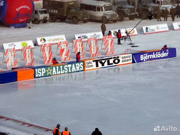 Мат ограждение для хоккея с мячом 1х2х0,5м